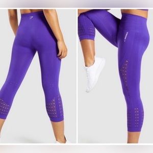 Gymshark High Waisted Energy Seamless Capri